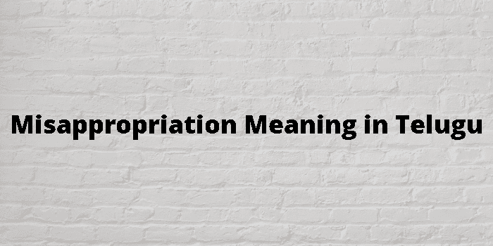 misappropriation